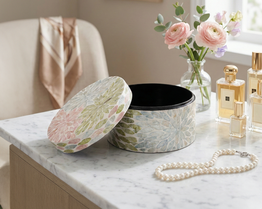 Boîtes à bijoux en nacre – écrins décoratifs faits main · Kuênia