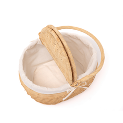 Kaigio - Panier pique-nique en rotin tressé main – vue 4 – Produit artisanal fait à la main · Kuênia