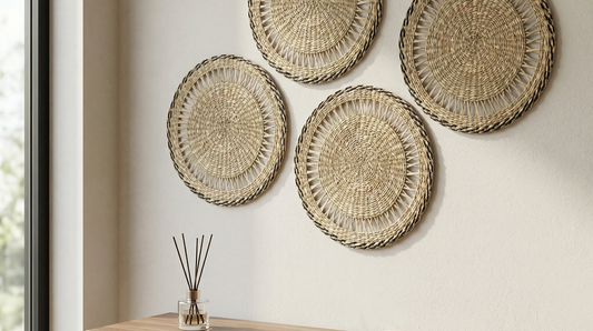Marqueterie murale en nacre – art décoratif et matières nobles · Kuênia